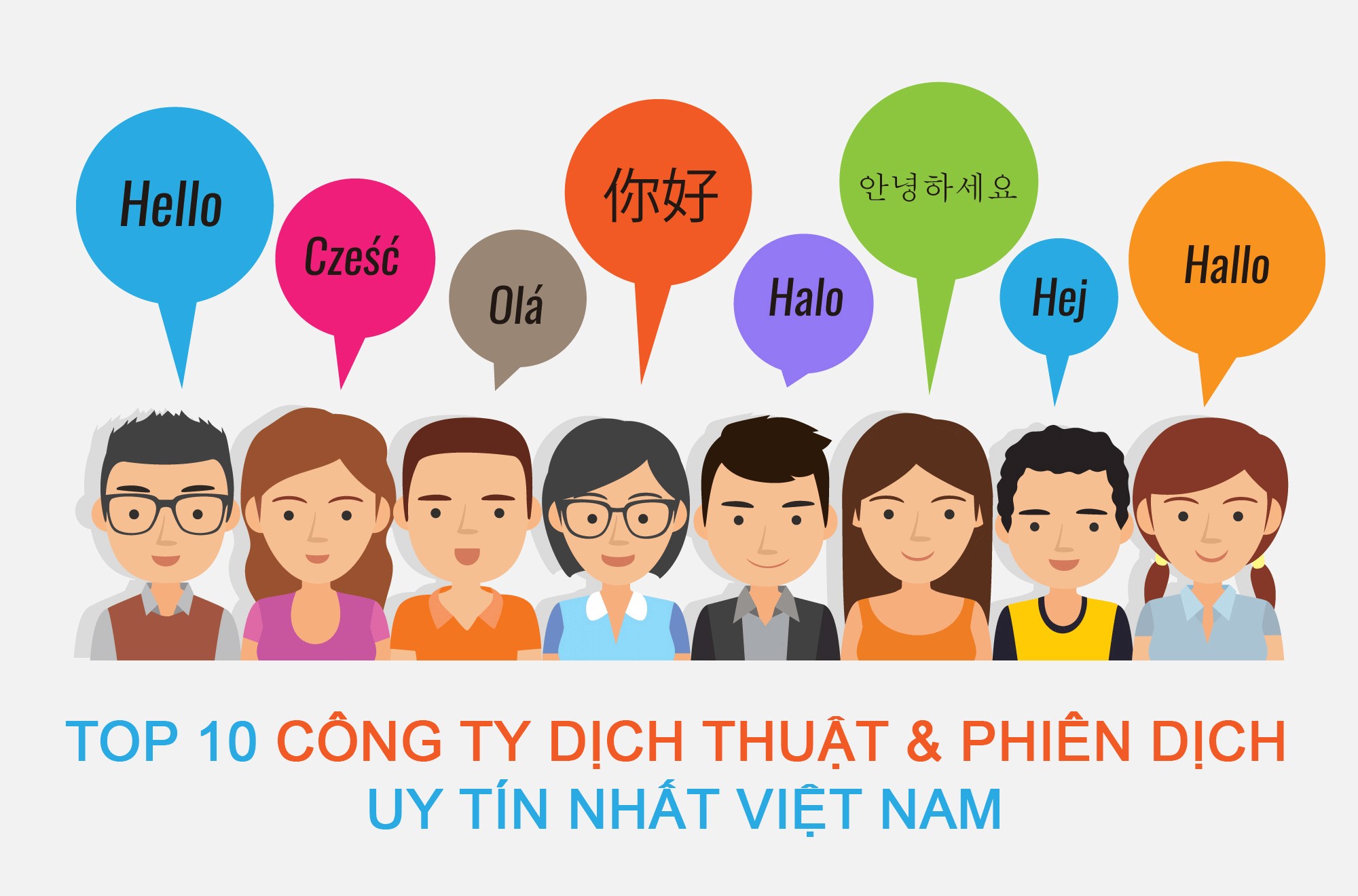 Top 10 công ty dịch thuật uy tín nhất Tp Hồ Chí Minh