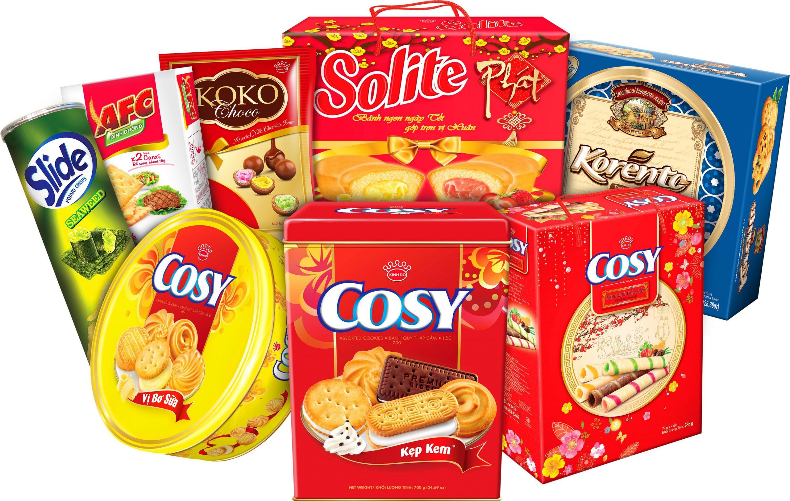 Top 10 công ty sản xuất bánh kẹo uy tín tại Việt Nam